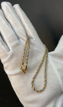 Load image into Gallery viewer, ¡Super Promoción! Cadena Lazo tres oros unisex