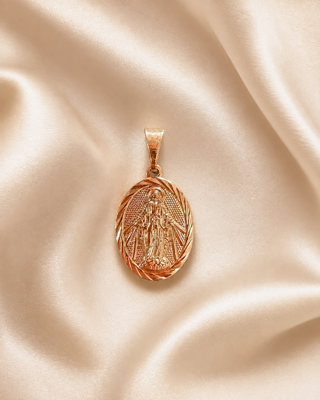 Dije Virgen Milagrosa Diamantada