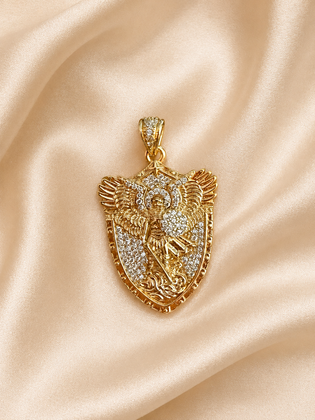 Dije San Miguel Arcangel Escudo