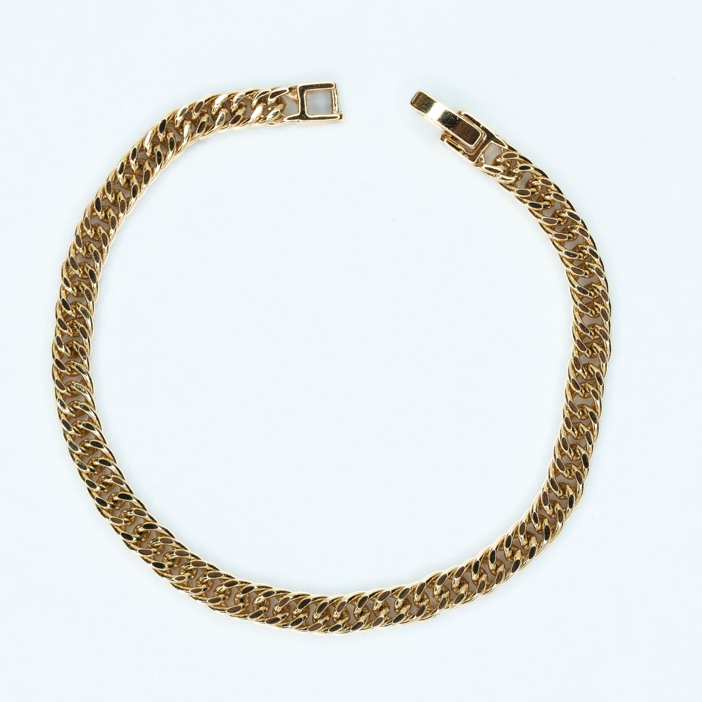 PULSERA CUBANA TEJIDO CONTINUO MEDIANO