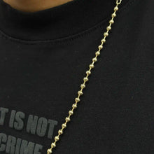 Cargar imagen en el visor de la galería, ¡Super Promoción! Cadena Militar Diamantada Con Dije San miguel grande