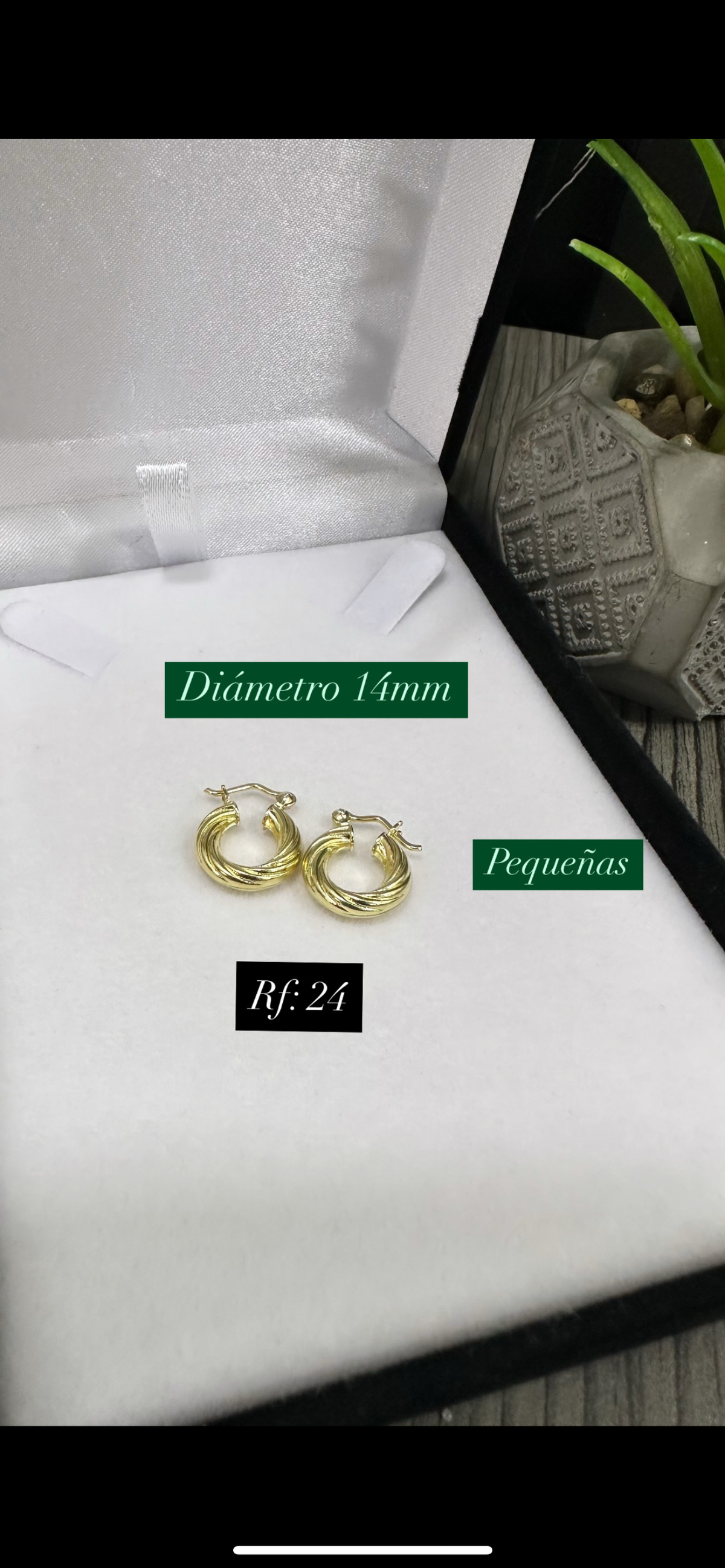 CANDONGA ENTORCHADA PEQUEÑA 14 MM – REF. 24