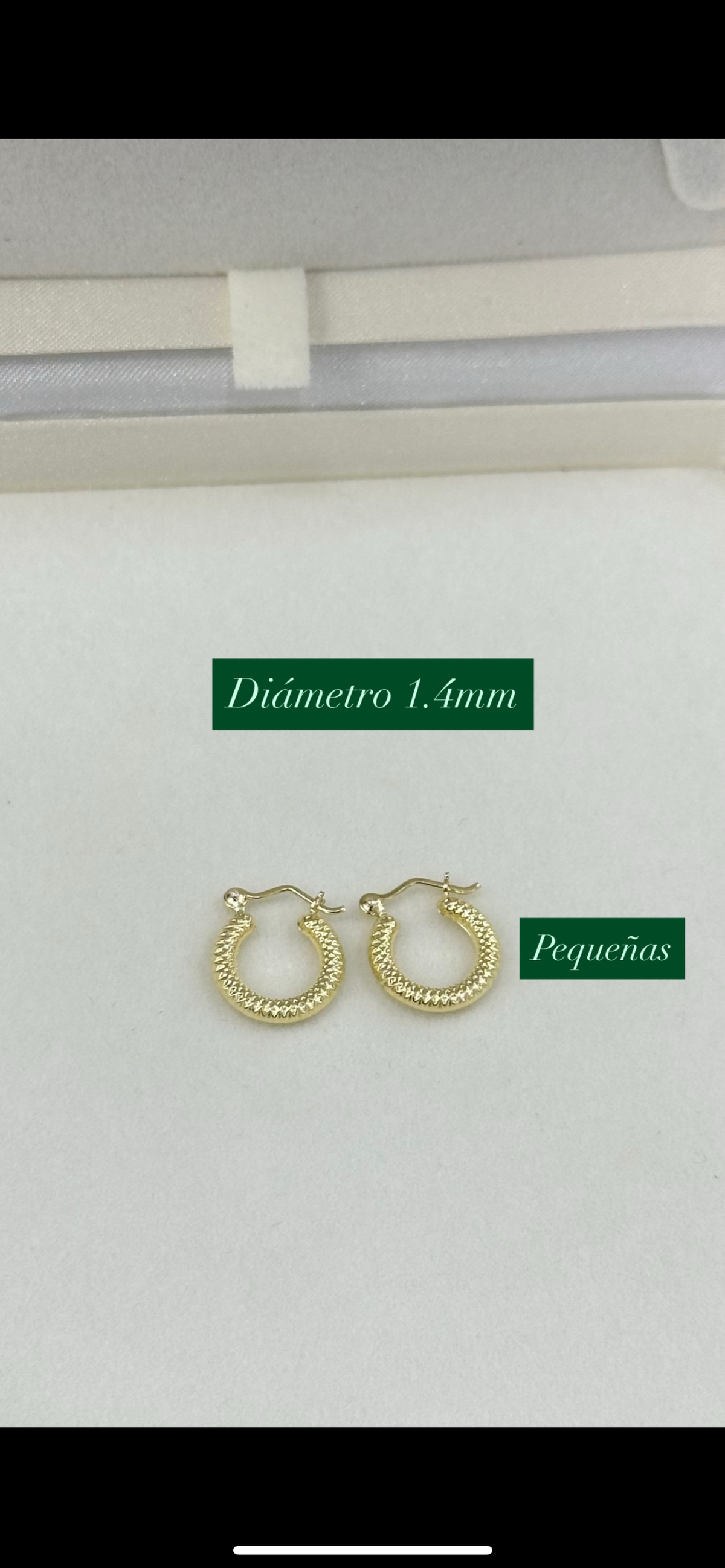 CANDONGA ESTRIADA PEQUEÑA 14 MM – REF. 16