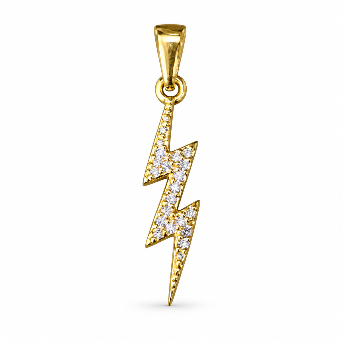 Dije Rayo circonado sin cadena