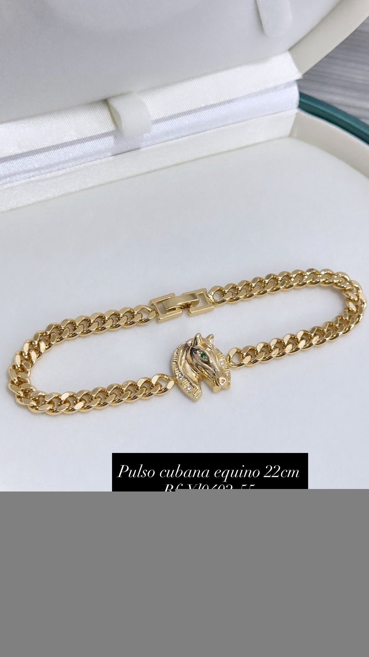 Pulsera dorada referencia 115