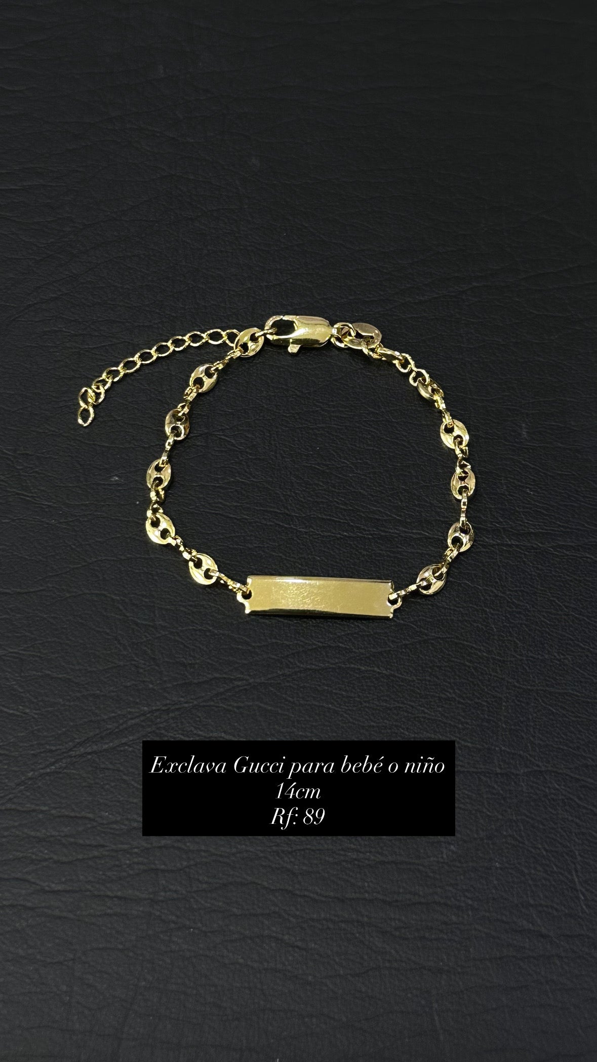 Pulsera dorada referencia 28