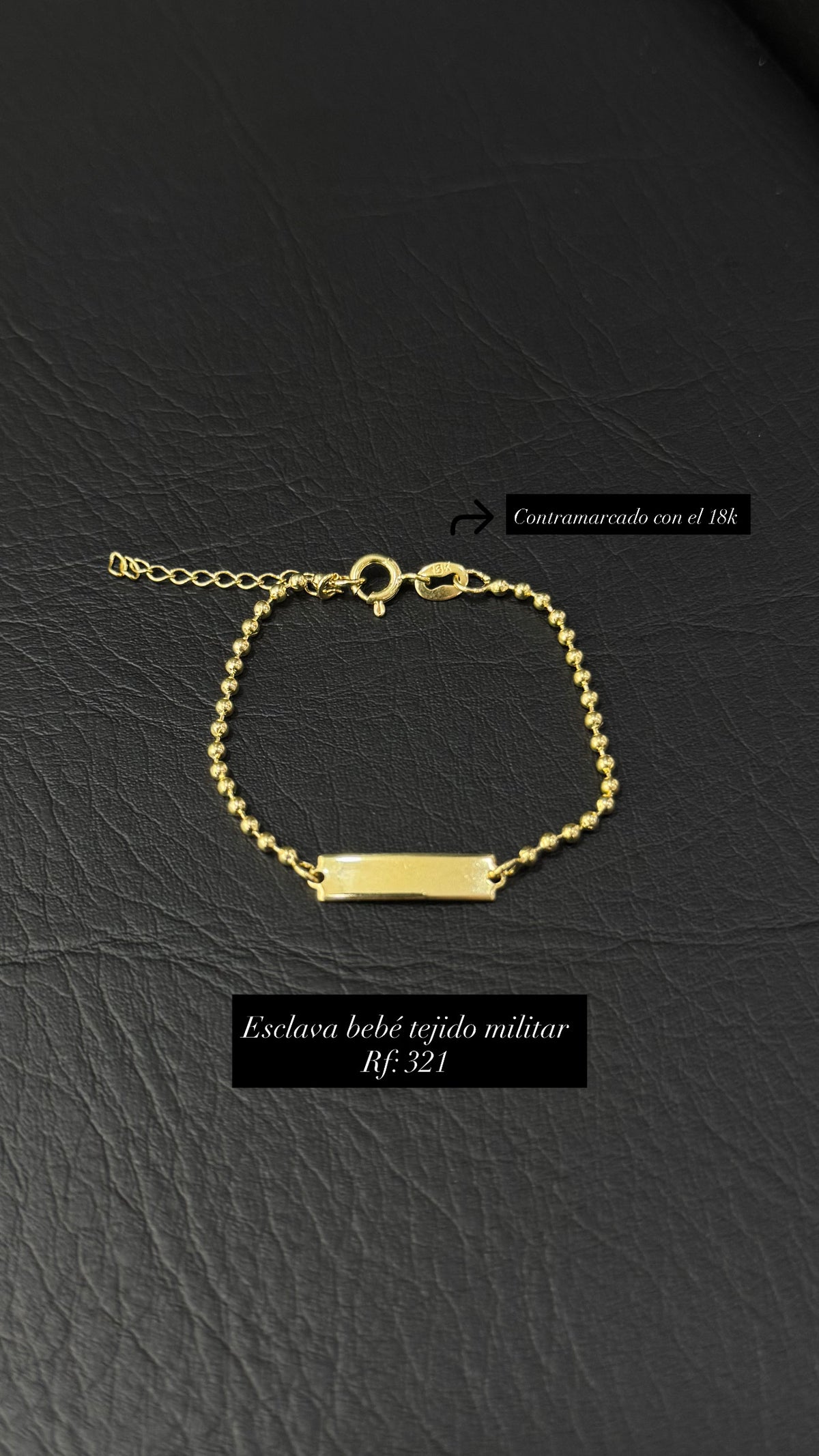 Pulsera esclava bebé referencia 64