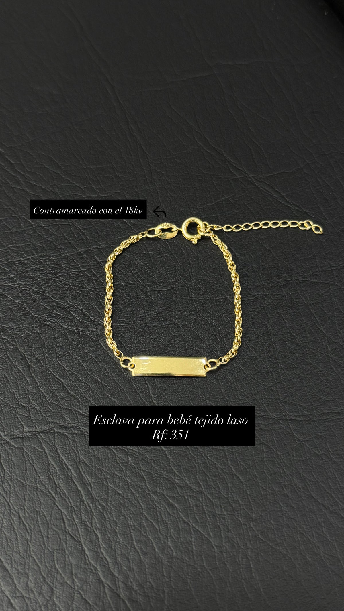 Pulsera esclava bebé referencia 65