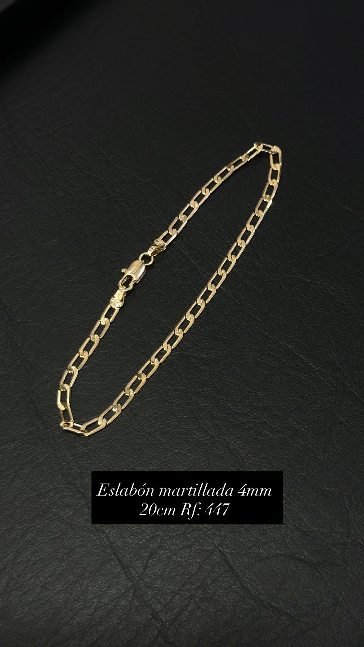 Pulsera dorada referencia 66