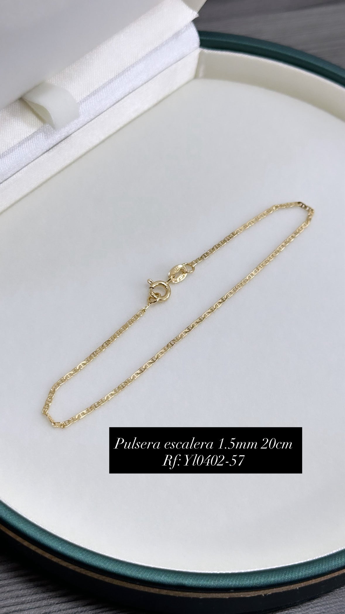 Pulsera dorada referencia 80