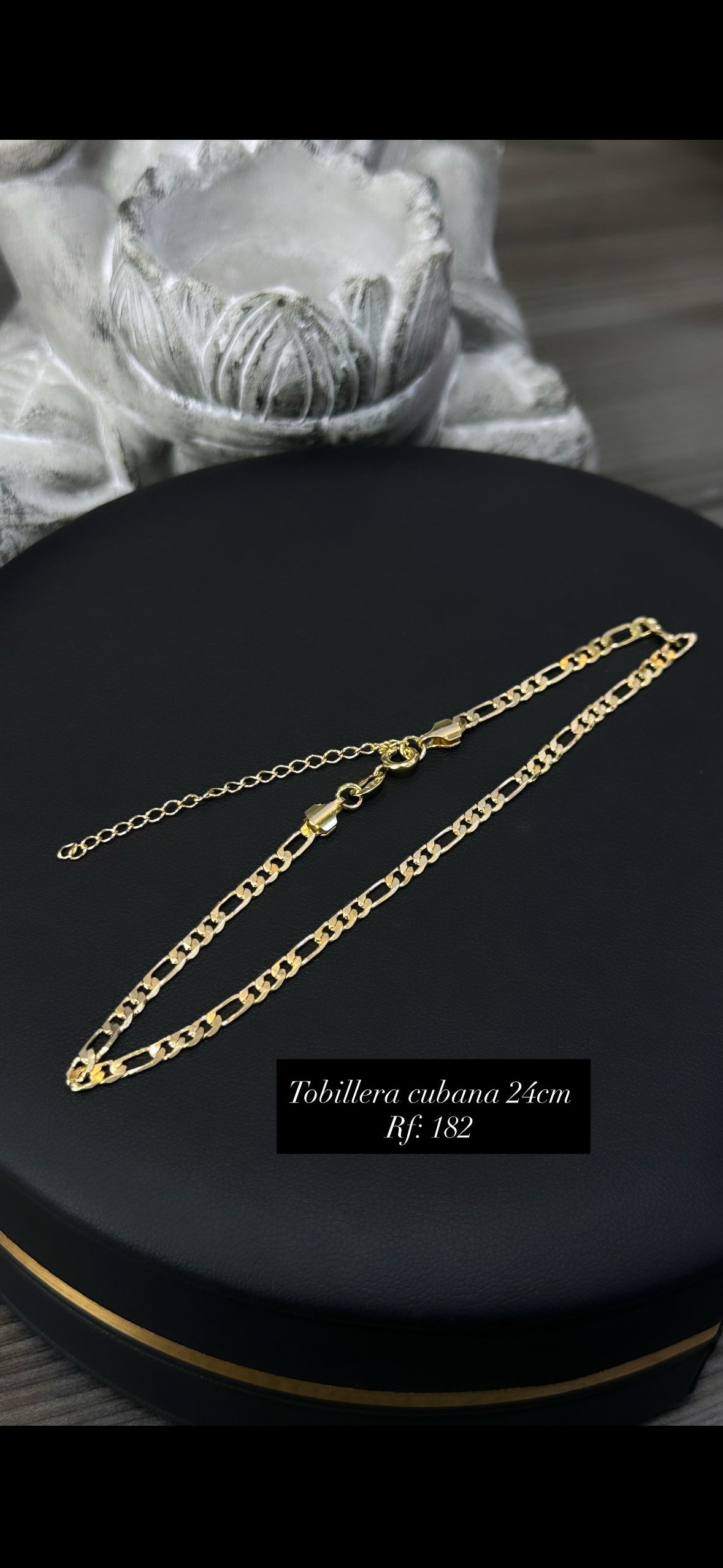Tobillera Cubana – 24 cm Ref. 182