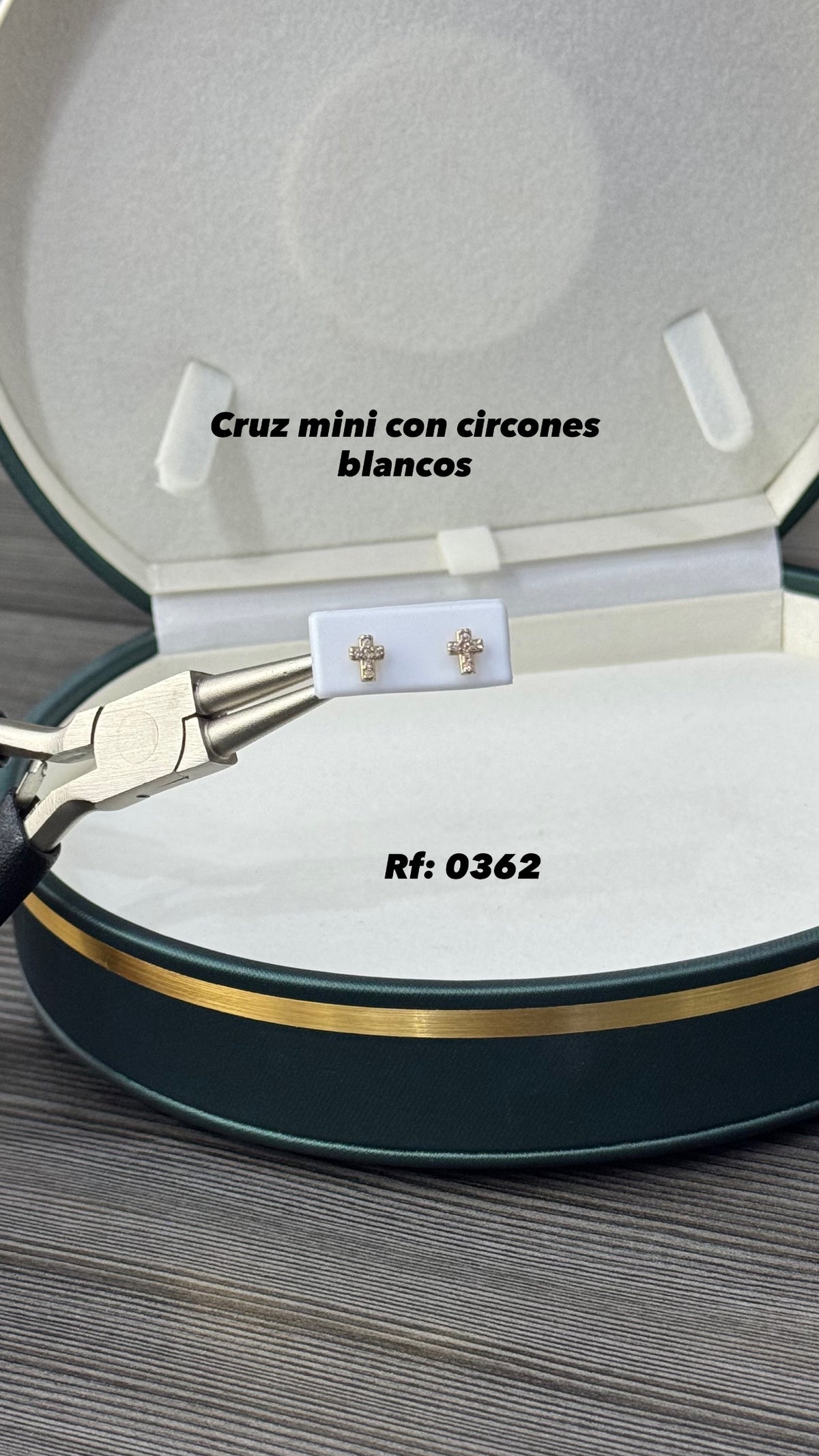 Topos cruz de circones referencia 15