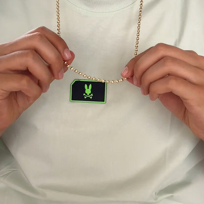 ¡Super Promoción! Cadena Militar Diamantada Con Dije San miguel grande