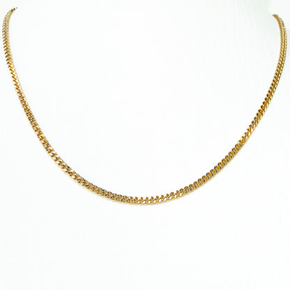 CADENA TEJIDO CUBANO DELGADA DE 60CM