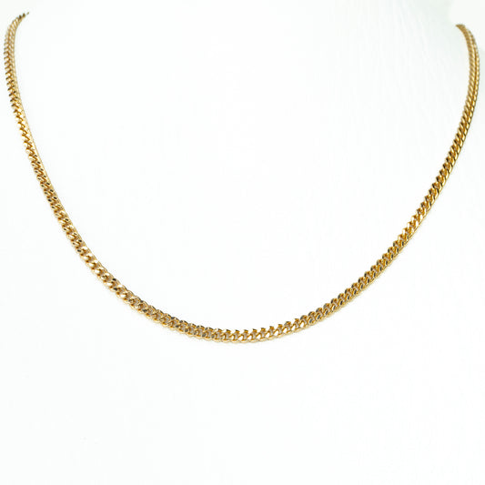 CADENA TEJIDO CUBANO DELGADA DE 60CM