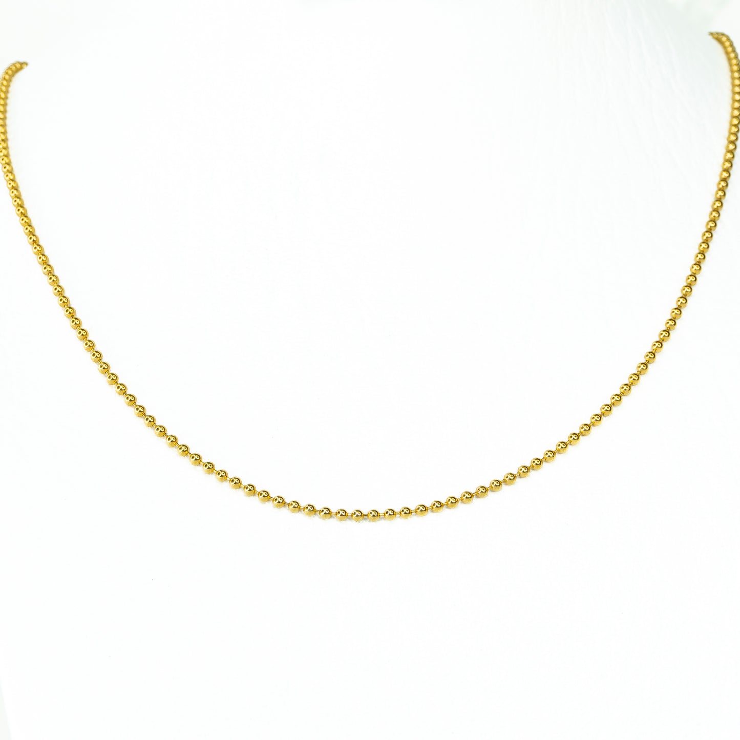 CADENA TEJIDO BALIN LISO PEQUEÑO