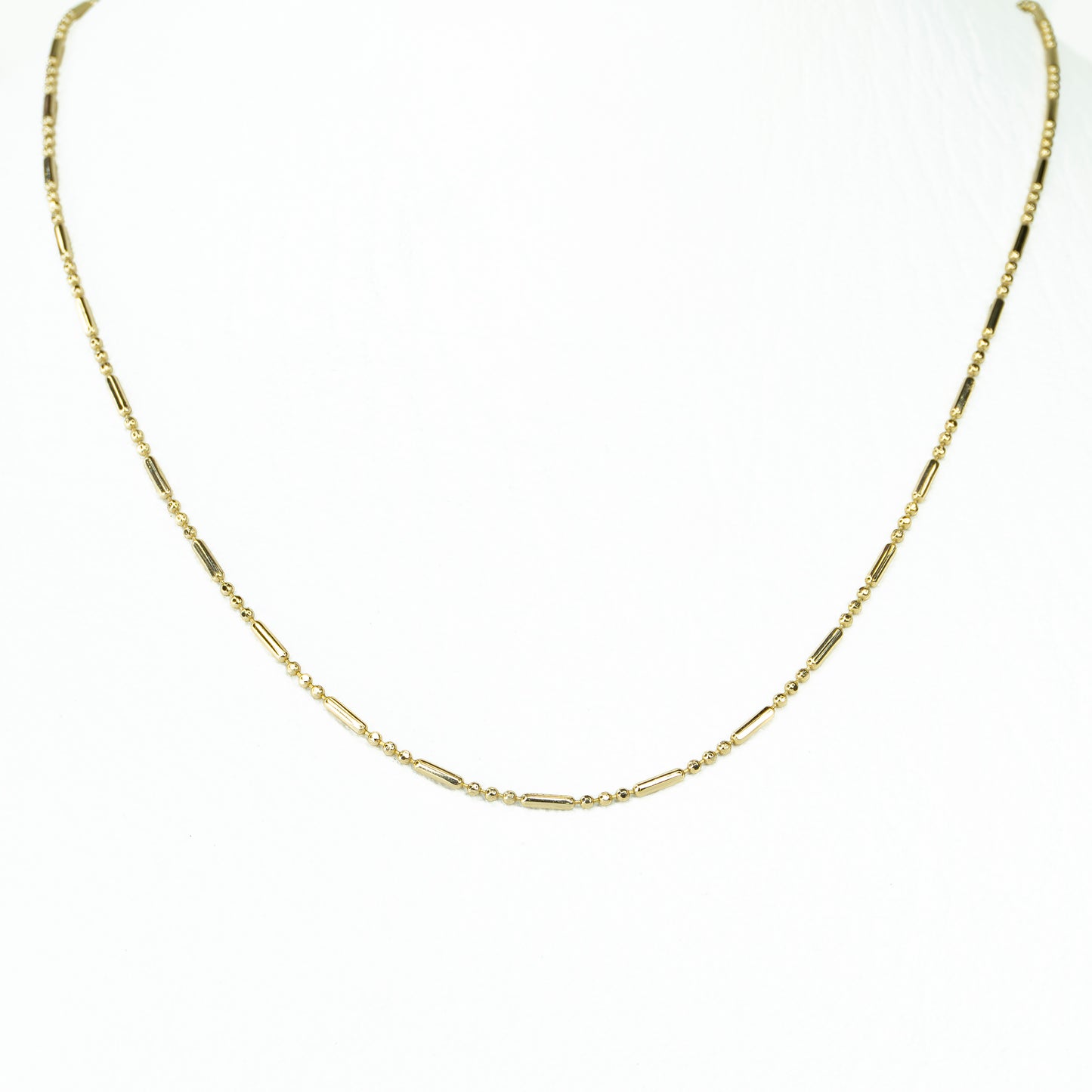 CADENA TEJIDO BALIN PALITO 45CM