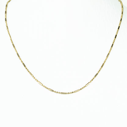 CADENA TEJIDO BALIN PALITO 45CM