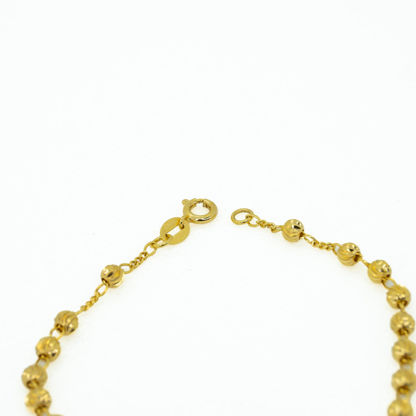 CAMANDULA EN BALIN DIAMANTADO 3MM