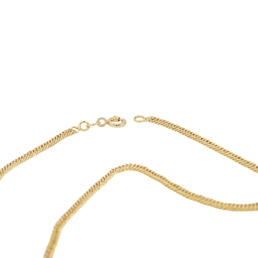 CADENA TEJIDO CUBANO DELGADA