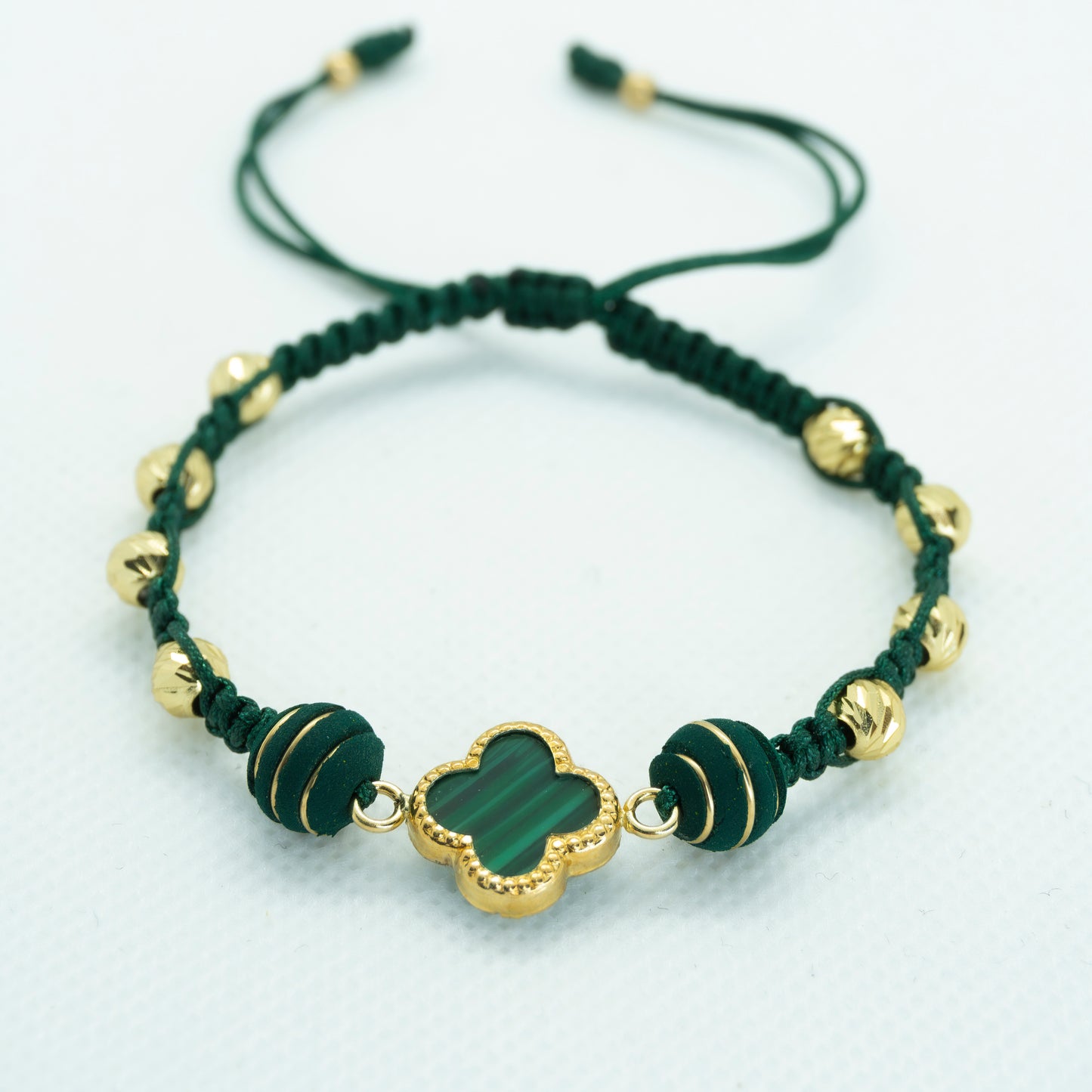 PULSERA TEJIDA CON NEOPRENO ARG. VC VERDE