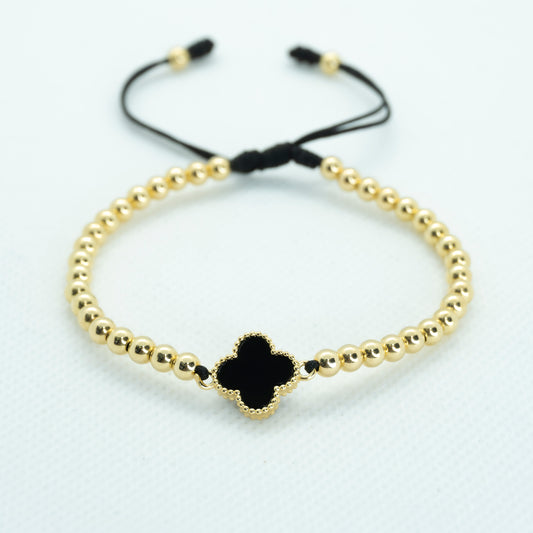PULSERA TEJIDA VC NEGRA