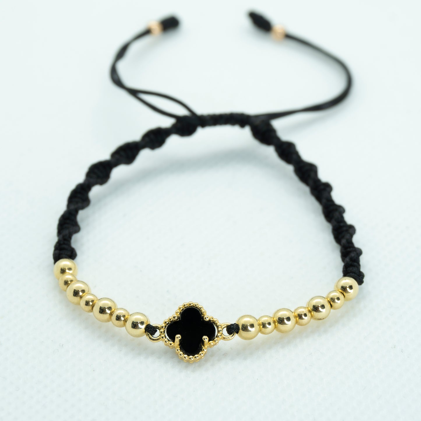 PULSERA TEJIDA VC NEGRA