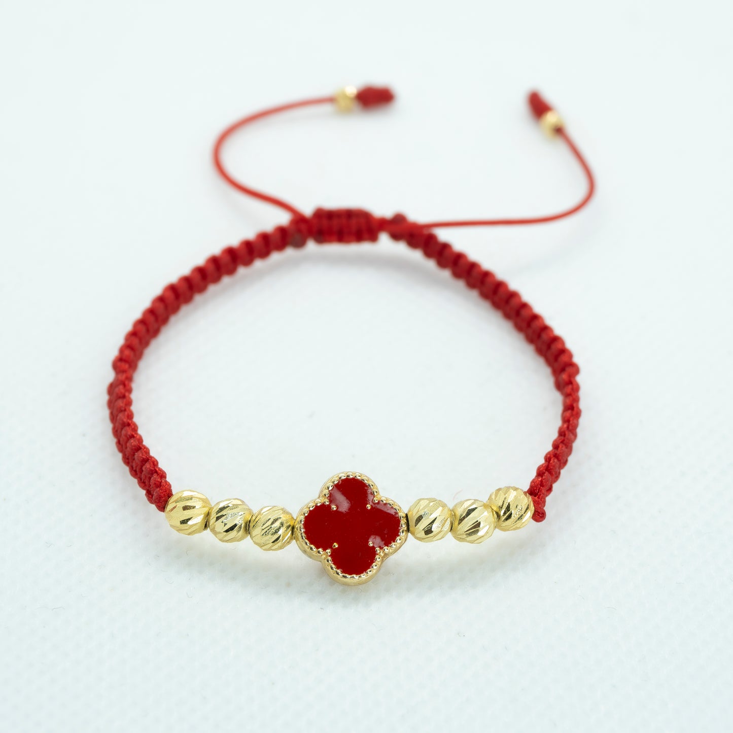 PULSERA TEJIDA VC ROJA