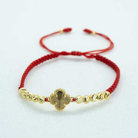 PULSERA TEJIDA VC ROJA