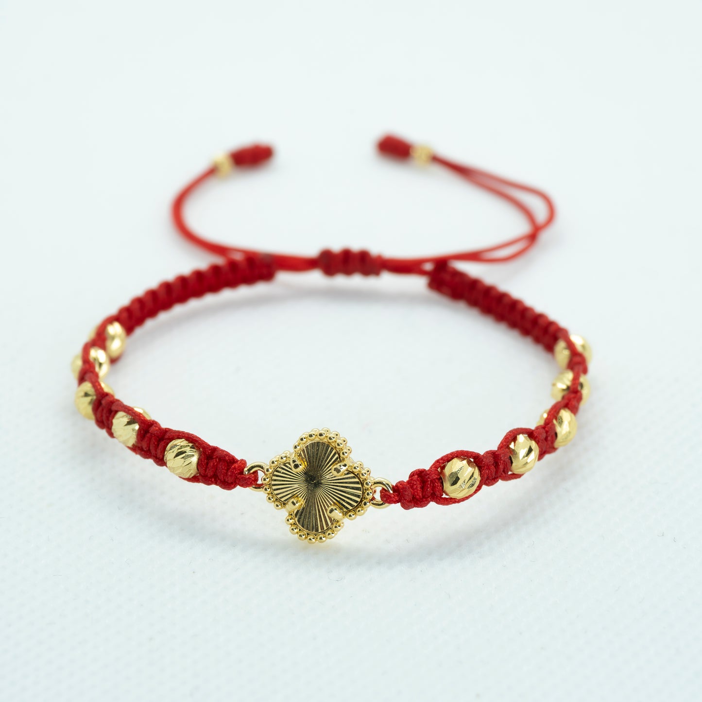 PULSERA TEJIDA VC ROJA