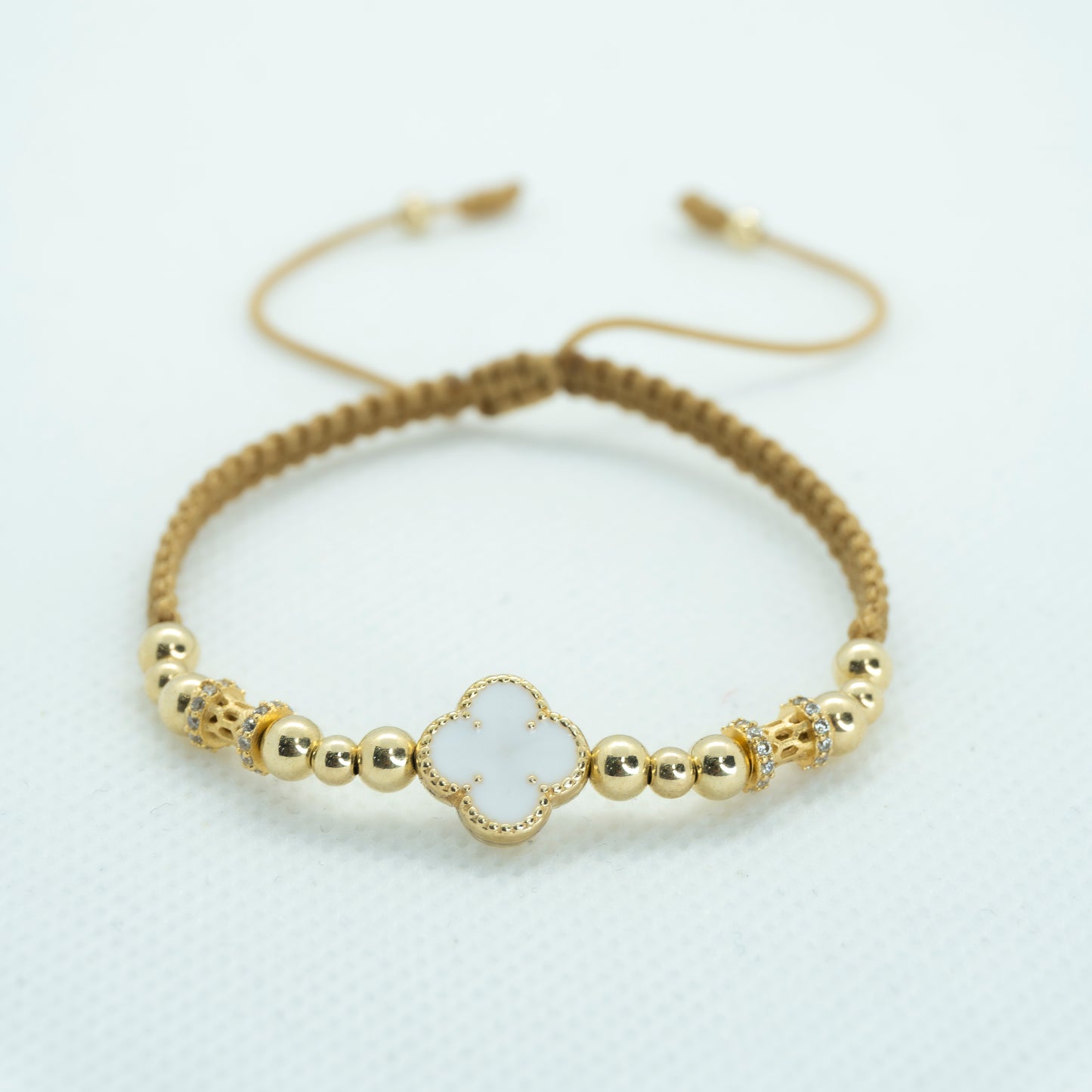 PULSERA TEJIDA VC BLANCA