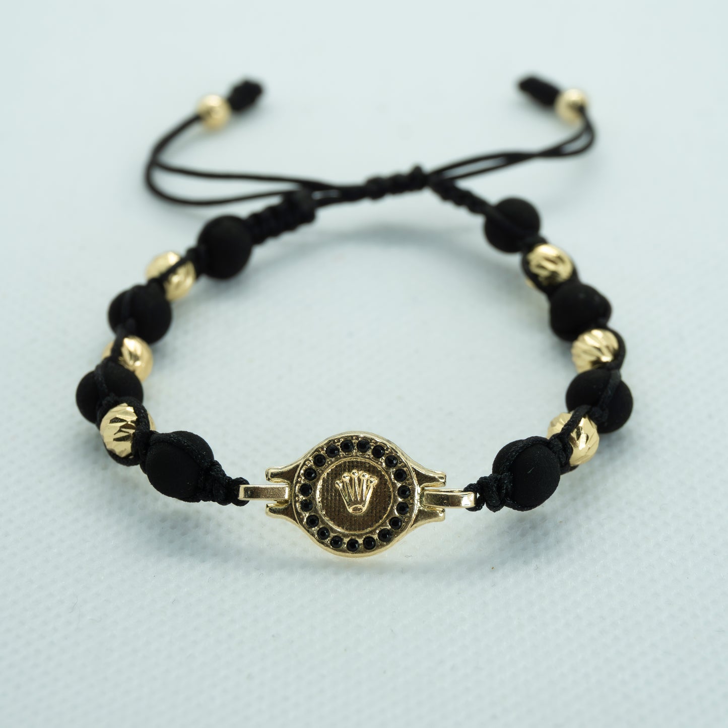 PULSERA TEJIDA RX NEOPRENO. MEDIANA NEGRA.