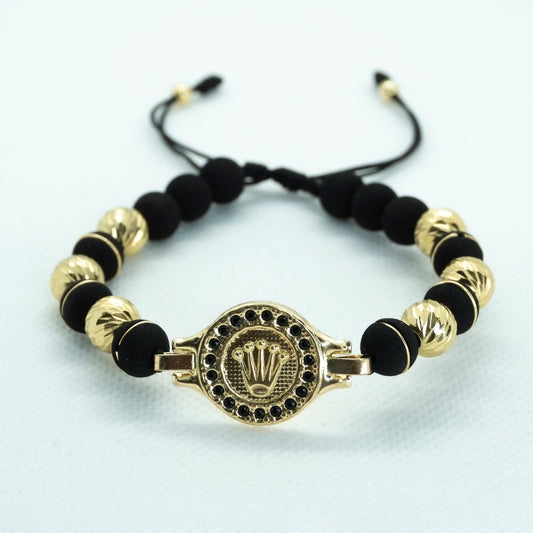 PULSERA TEJIDA RX MEDIANA NEOPRENO ARG.  NEGRA