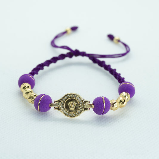 PULSERA TEJIDA NEOPRENO ARG. RX MEDIANO PURPURA