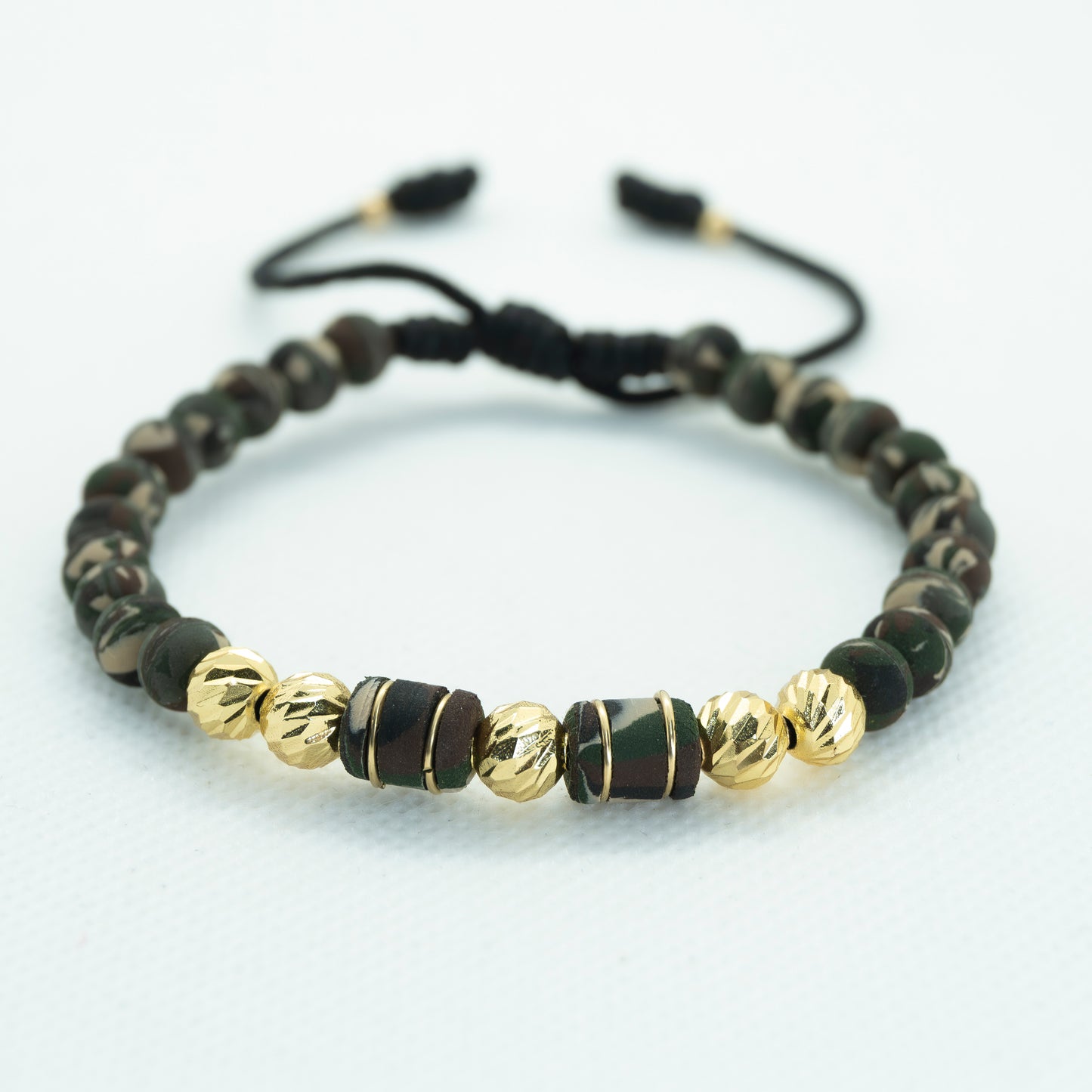 PULSERA TEJIDA NEOPRENO MILITAR