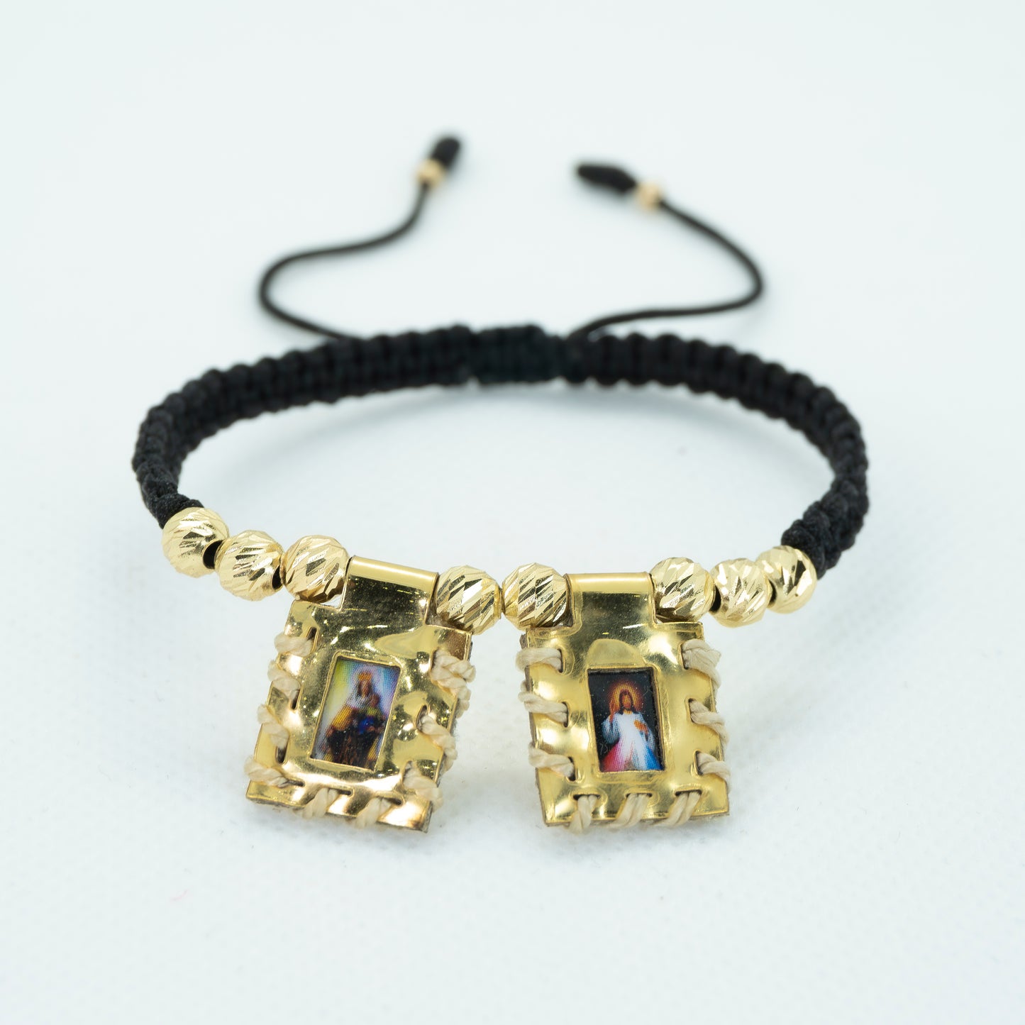 PULSERA TEJIDA CON DIJE PROTECCION