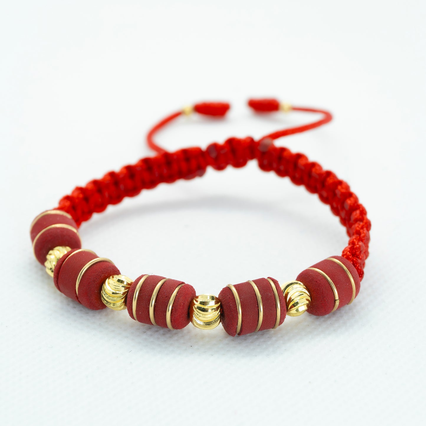 PULSERA TEJIDA CON NEOPRENO ARG. Y BALIN ITALIANO