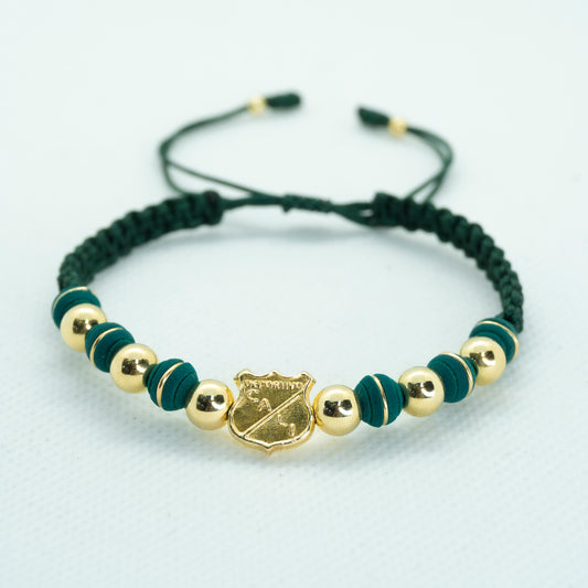 PULSERA DIJE ESCUDO CALI