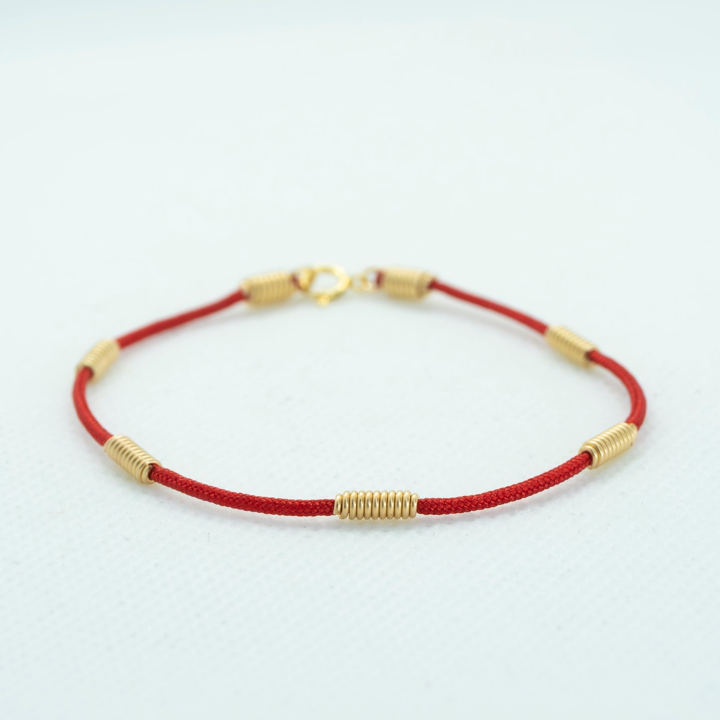 PULSERA TEJIDA 7 NUDOS