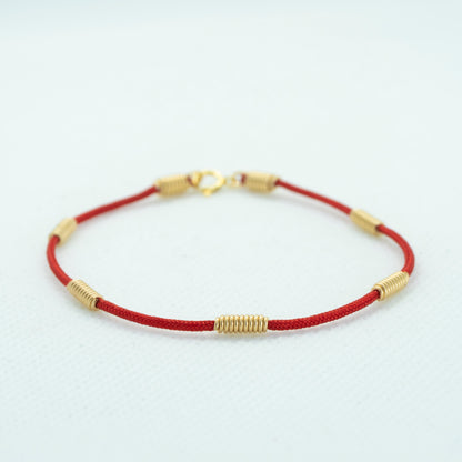 PULSERA TEJIDA 7 NUDOS