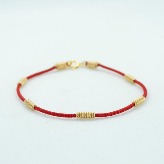 PULSERA TEJIDA 7 NUDOS