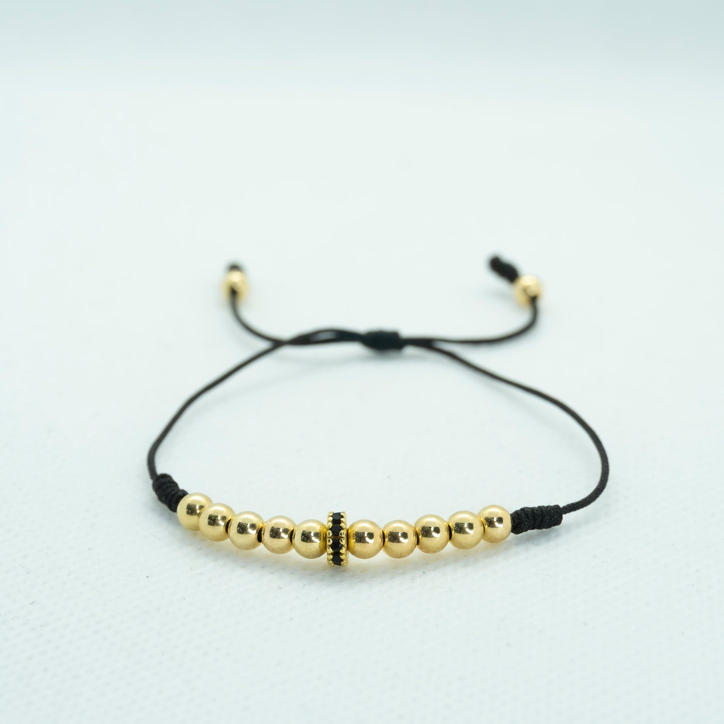 PULSERA HILO CON BALIN Y RONDEL
