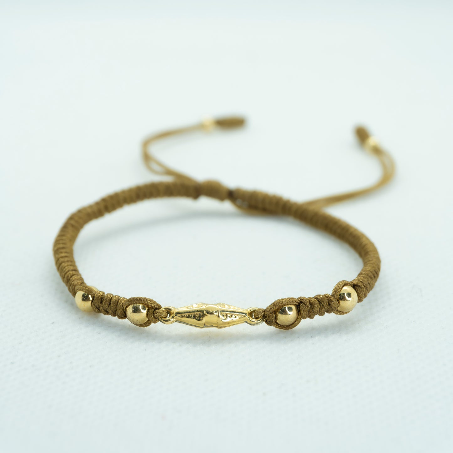 PULSERA TEJIDA CON PASADOR DUBAI