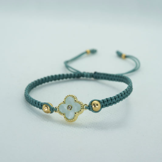 PULSERA TEJIDA DOBLE BALIN VC