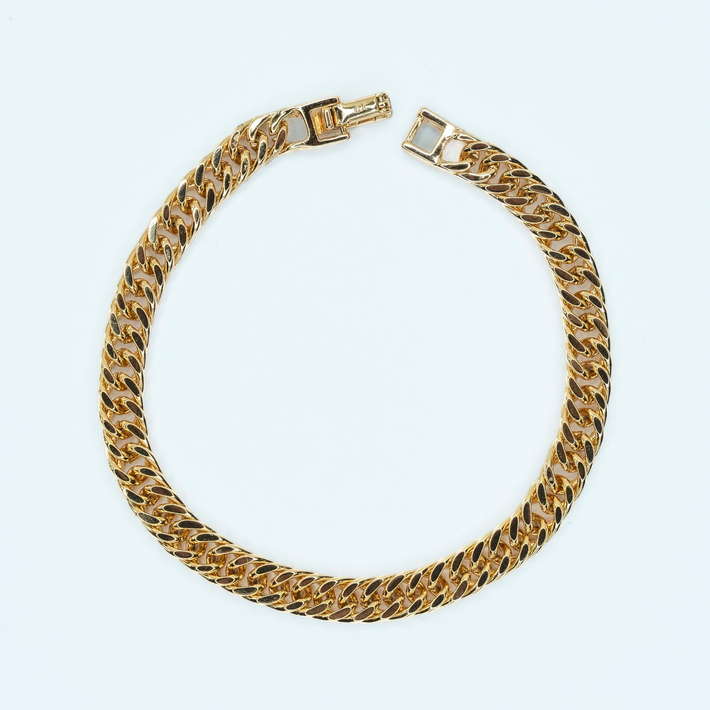 PULSERA TEJIDO CUBANO CONTINUO GRUESA