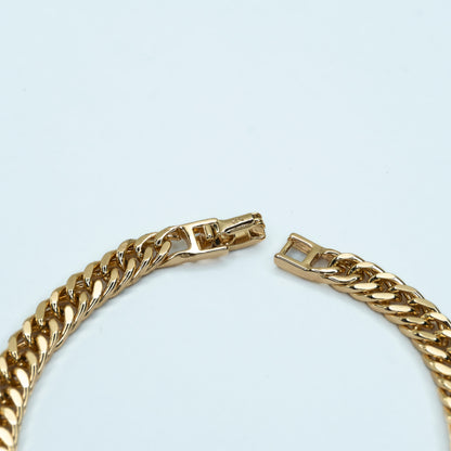 PULSERA TEJIDO CUBANO CONTINUO GRUESA