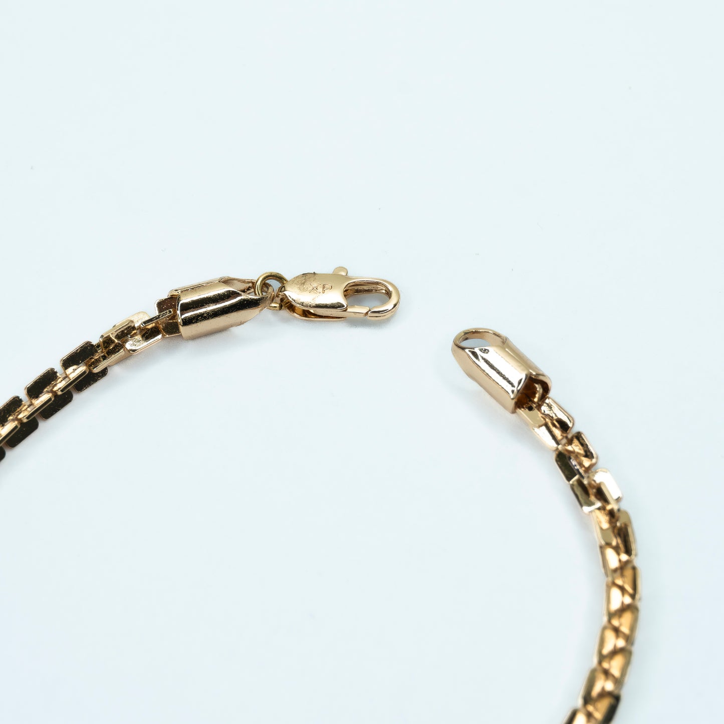PULSERA TEJIDO ESLABON CUADRADO