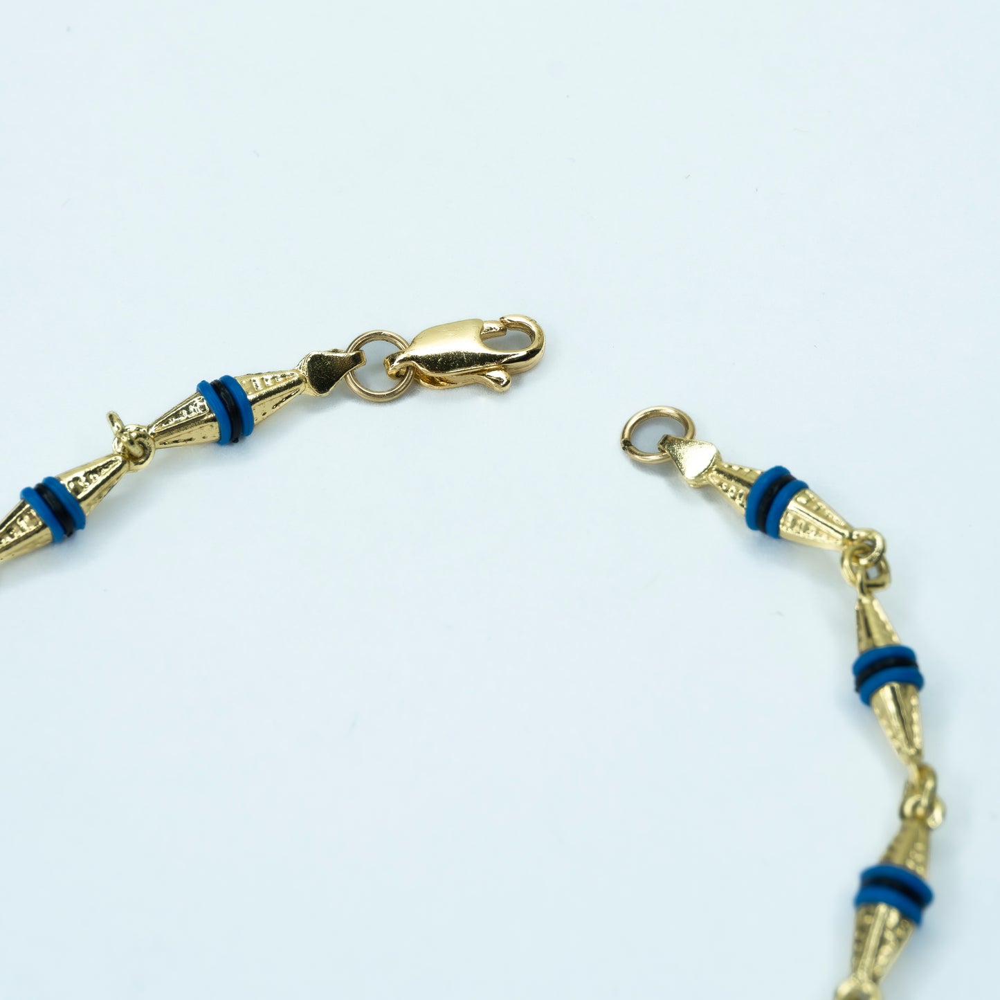 PULSERA TEJIDO RUSTICO DUBAI AMARILLO DELGADA