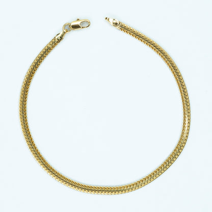 PULSERA TEJIDO PIEL DE SERPIENTE
