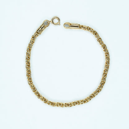 PULSERA TEJIDO RUSTICO BIZANTINO